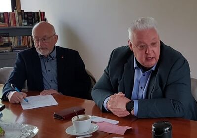 Frank Börner MdL und Andre Brümmer