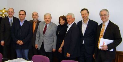 DGB- Landesvorsitzender Guntram Schneider begrüßt Vertreter der AGSNRW