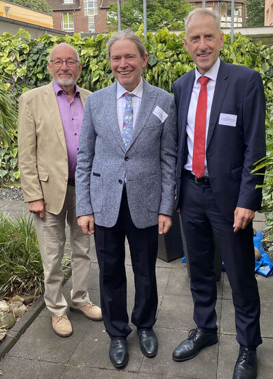 v.li.n.r: A. Brümmer, J. Bischoff, Dr. Fuhrmann